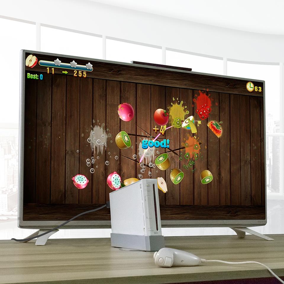 Конвертер-адаптер HDMI для WII Full HD 1080P Wii2HDMI Видеоконвертерный кабель для ПК HDTV Монитора Дисплея Адаптер Wii на HDMI
