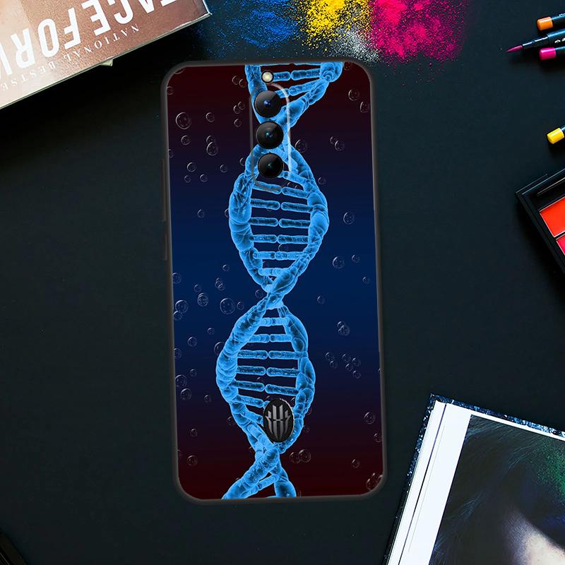 Научный Чехол для Телефона Биология ДНК для ZTE Nubia Red Magic 9 8 8S Pro Plus RedMagic 6S 7S Pro 6 7 Pro 5S 6R 5G Задняя Крышка