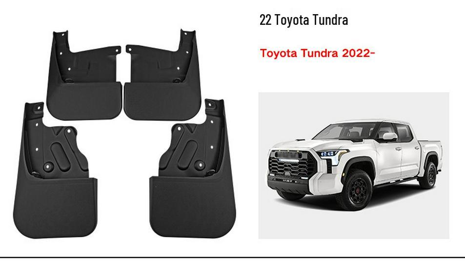 Кожаные брызговики для автомобилей Toyota Tundra, Venza, Sienna, Alphard, Frees и AVANZA.