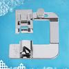 3pcs Snap On Presser Feet Universal Fit Domestic Multifunction or Old Sewing Machine