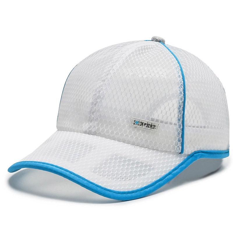 New Men's and Women's Mesh Baseball Cap Couple Trend F1 Truck Driver Outdoor Fishing Shade Travel Riding Sports Surfing Cool Hat