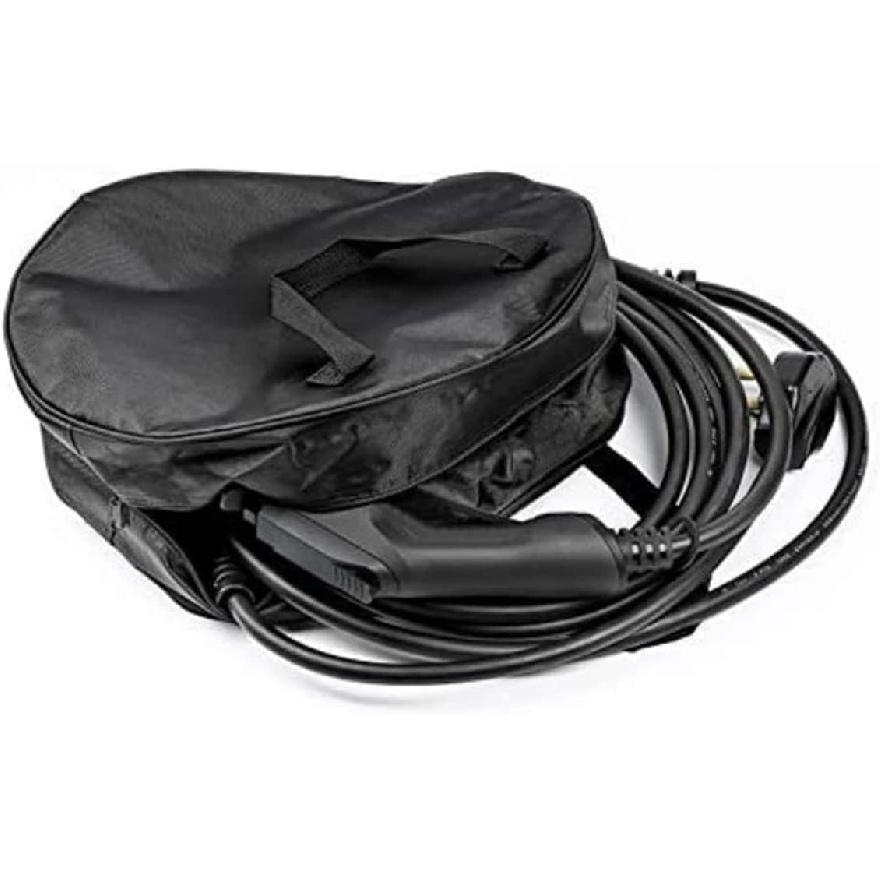 Круглая сумка-органайзер для кабелей - Сверхпрочная водостойкая сумка для хранения и организации кабелей - Идеально подходит для пусковых проводов, канализационной трубы для дома на колесах, зарядного кабеля для электромобиля