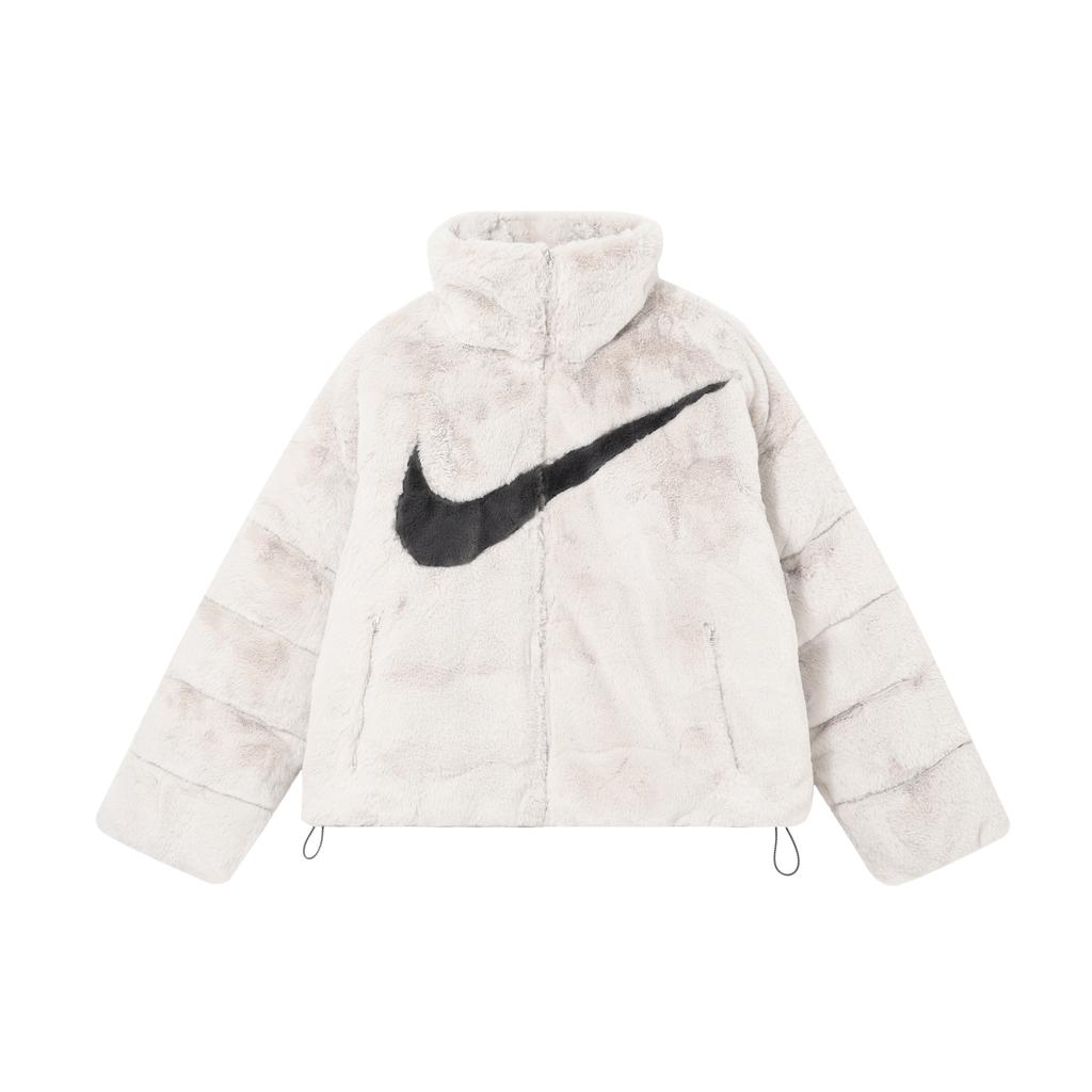 Новые бархатные куртки Nike женские светло-розовое дерево умбра FN0461-104