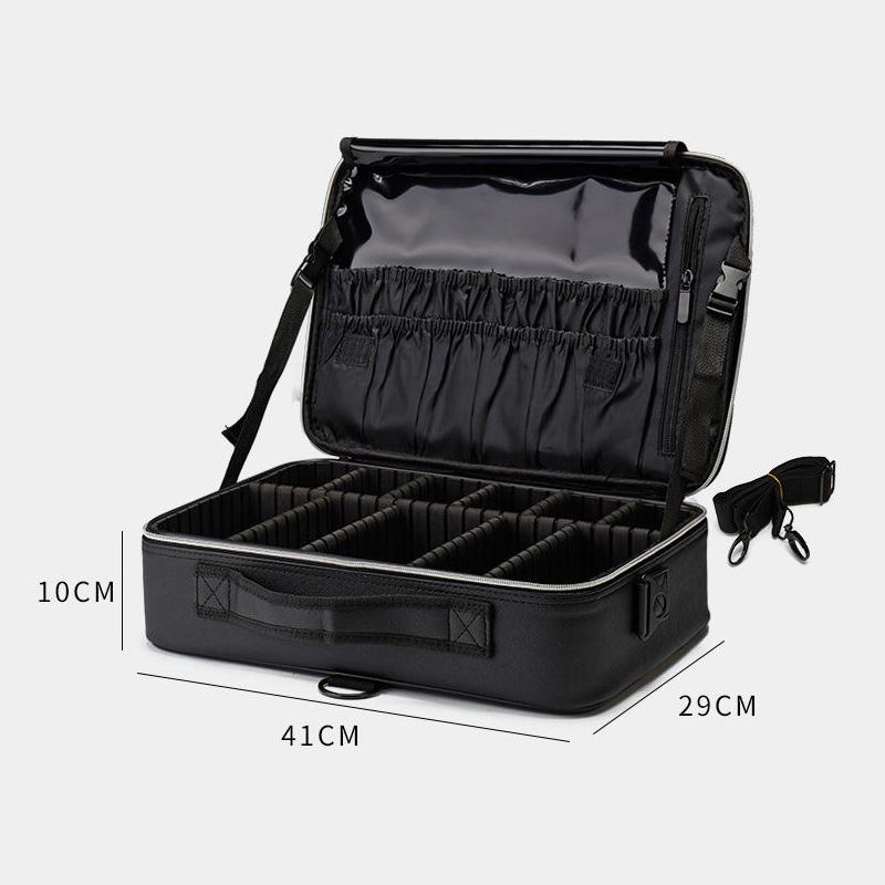 Перегородка, специальная косметичка, большая вместимость, визажист с макияжем, портативная сумка для хранения, ящик для инструментов для макияжа