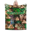 Alvin and the Chipmunks Accessories Blanket Lightweight Thin Flannel  Throw Blanket Cozy Quilt