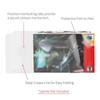 5pcs Transparent Game Cartridge Display Universal Folding Game Cartridge Case Spare Parts for SNES/N64/NES