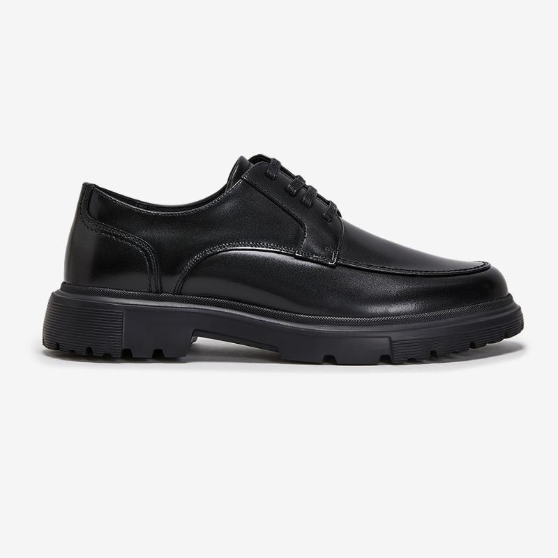 ESquire Men S Comfort Urban Clipper Stitched dreSS Derby Black