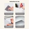 60x100cm/60x300cm/60x500cm Oil Resistant Stickers Thickened High-Temperature Resistant Tin Foil Oil Proof Fireproof