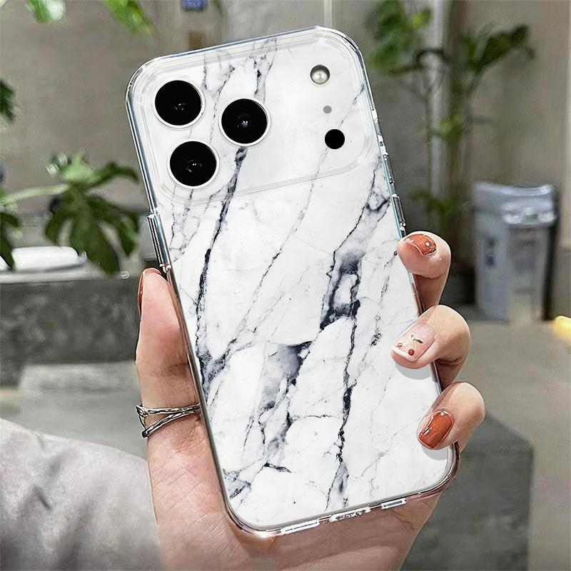 Чехол для iPhone 17 Pro Max Чехол iPhone 16 Pro Max 15 14 13 11 17E 16E Песчаник Мраморный Принт Ударопрочный Прозрачный Мягкий ТПУ Силиконовый Чехол