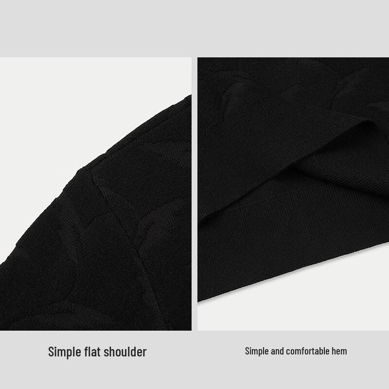 HLA Мужской Шикарный Вневозрастной Деловой Повседневный Свитер с Длинным Рукавом