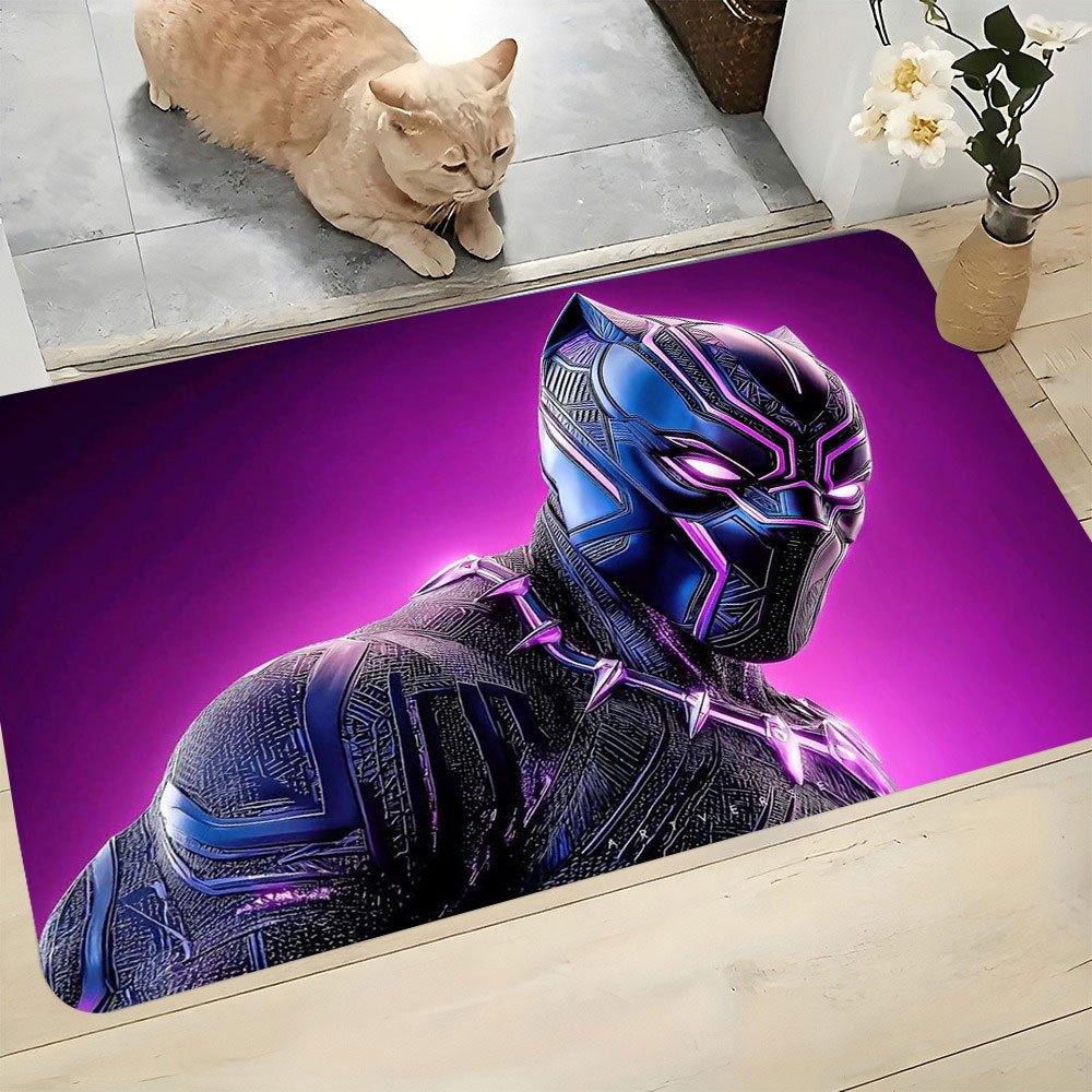 1pc of for Marvel Black Panther Themed Doormat, a Non-Slip Rug Suitable for Entryways, Living Rooms, Or Bedrooms, Perfect As a