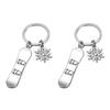 2022 Winter Ski Games Key Chains Ski Competition Skate Shoes Keychain Car Pendant Ski Hobby Gift
