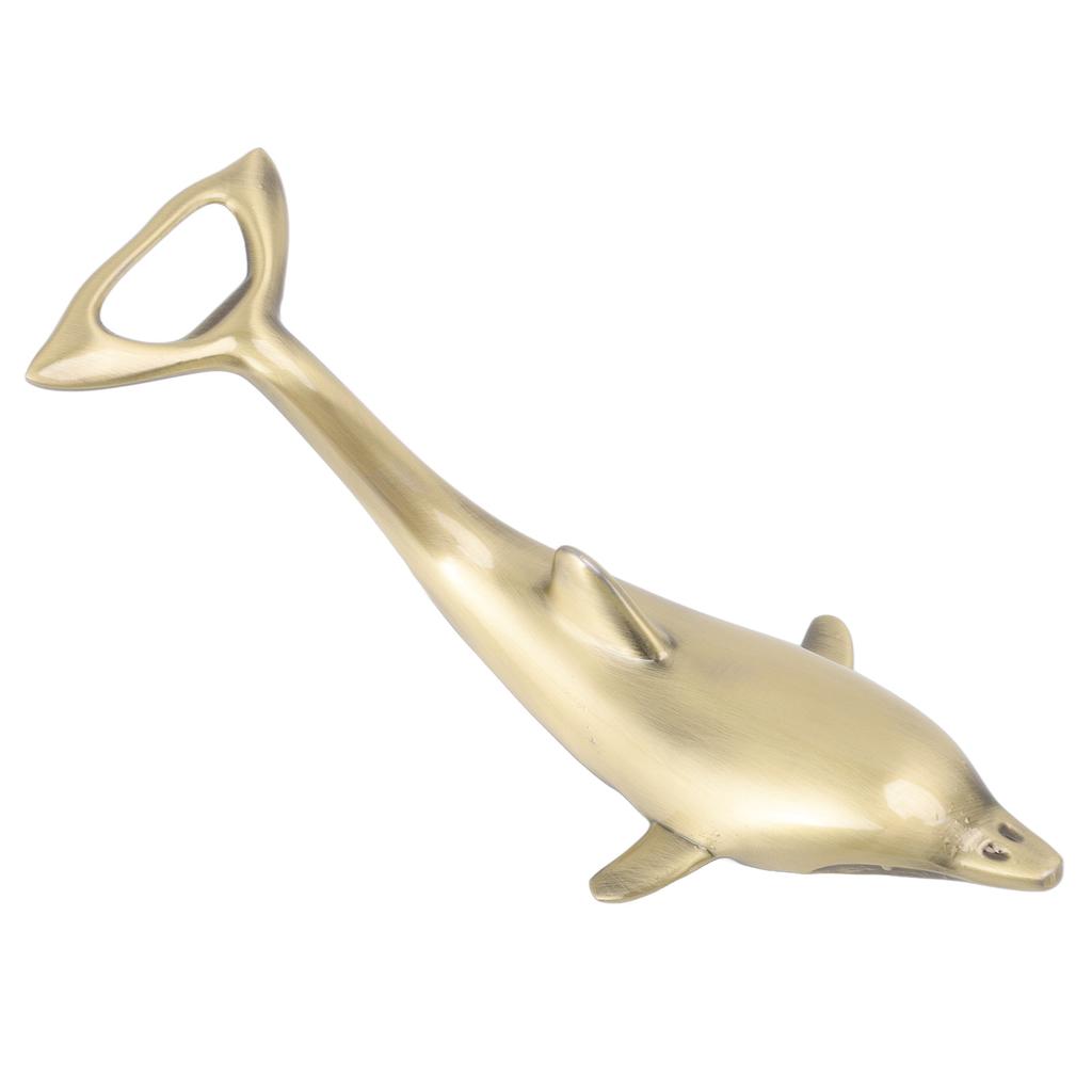 Dolphins Bottle Opener Effort Saving Cute Appearance Metal Beer Opener for Household Parties Restaurants