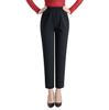 Middle-aged and Elderly Women's Pants Summer Thin High-waisted Loose Casual Stretch Women's Pants