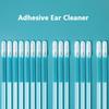 Baby Cotton Swabs 24Pcs Disposable Silicone EarWax Remover Sticky Ear Pick for Kids Ear Cleaner Reusable Adhesive Earpick
