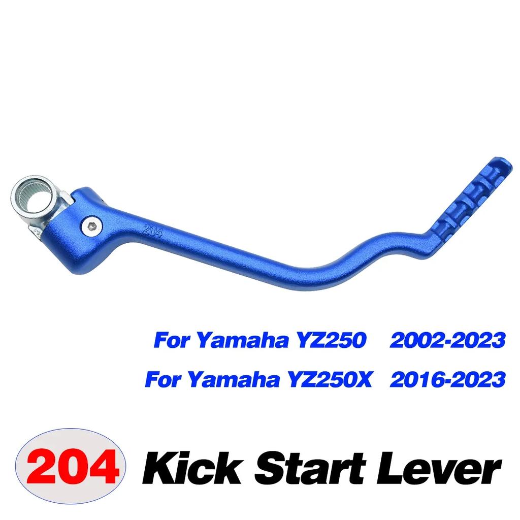 For Yamaha YZ WR 125 YZ250 YZ250F YZ250X YZ250FX YZ450F YZ450FX WR450F Motorcycle Forged Kick Start Lever Pedal Levers 1986-2023