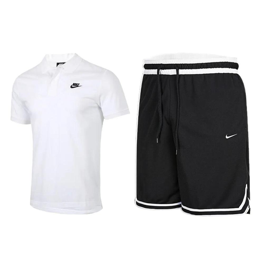 Nike Casual Sportswear Men's White / Black (Unisex) Casual Sportswear Sets CJ4457 100+DH7161 010