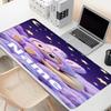 Custom Name Personalized Labubu Pattern Mousepad, Laptop PC Desk Mat, Decorative Desk Mat for Home Keyboard Pad Gift