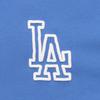 MLB Морской Лос-Анджелес Доджерс Граффити Спутниковый Принт Повседневная Спортивная Футболка с Круглым Вырезом с Коротким Рукавом Унисекс Футболка Синяя 31TSP3131-07U