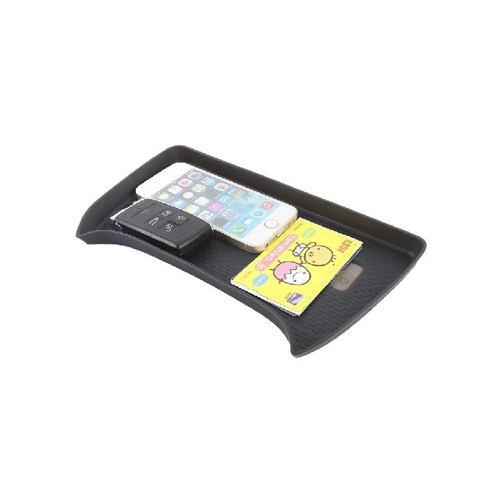 Wireless Charging Mat Silicone Center Console Storage Pad Anti-slip Groove Pad Interior Liner Mat For Subaru Crosstrek 2025 2026