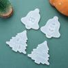 Hanging Tags Jewelry Making Tools Epoxy Resin Molds Xmas Ornament Silicone Mould Crystal Resin Mold