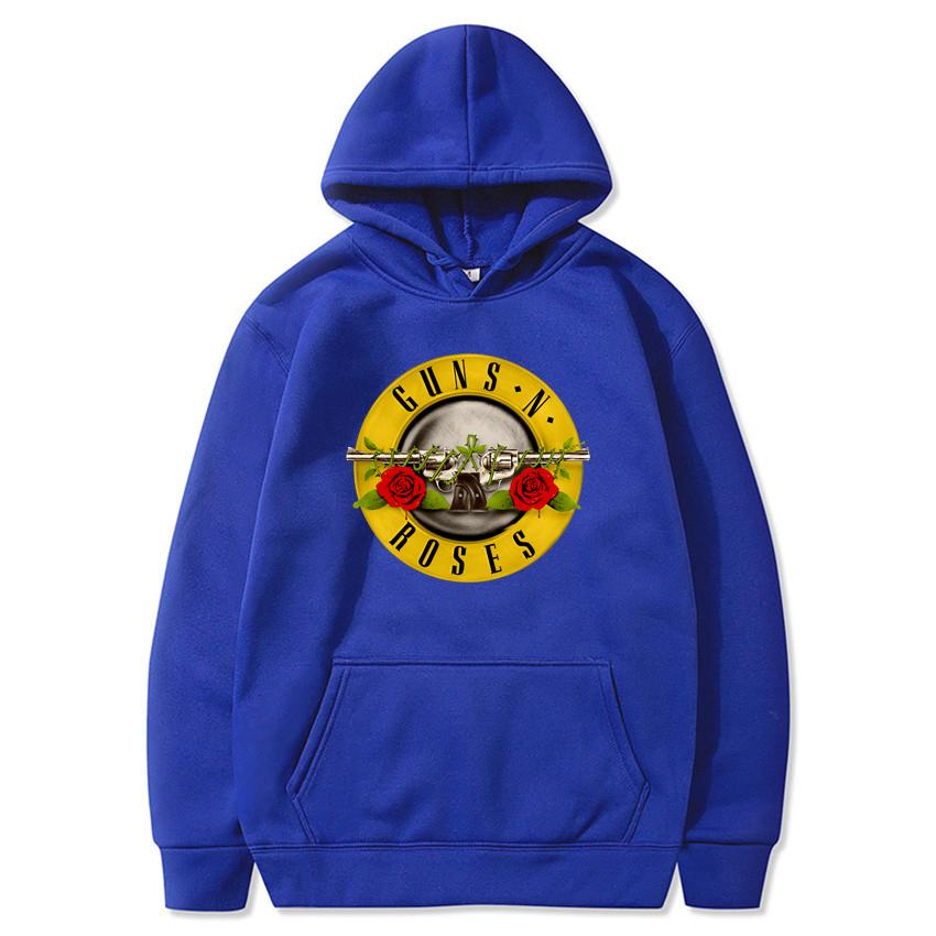 Толстовки с капюшоном Guns N' Roses, уличная одежда с принтом хард-рок-группы, женские толстовки унисекс, пуловер с капюшоном, спортивные костюмы, одежда