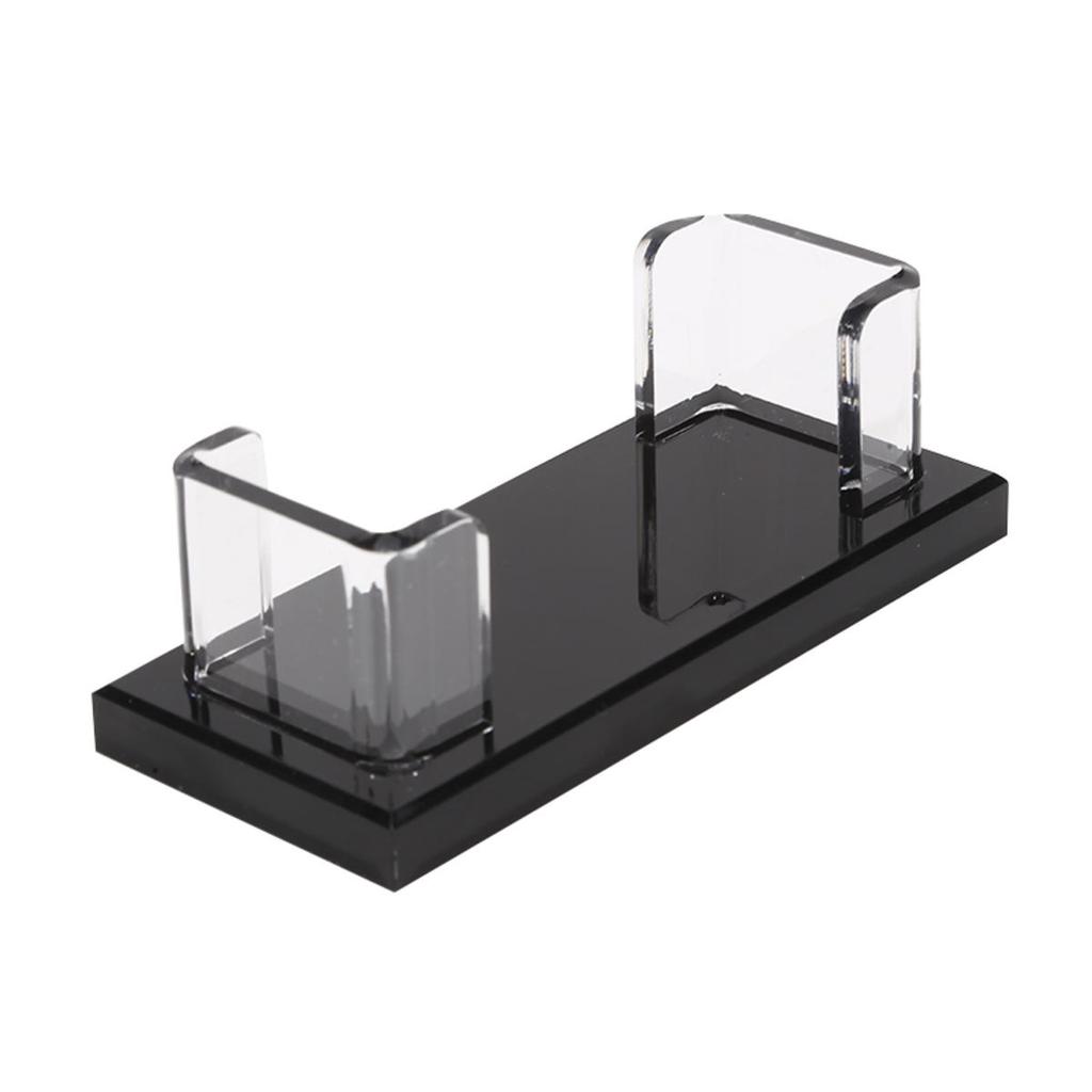 Transparent Lightsaber Display Stand Desktop Acrylic Decorative Rectangular Holder Business Card Storage Rack
