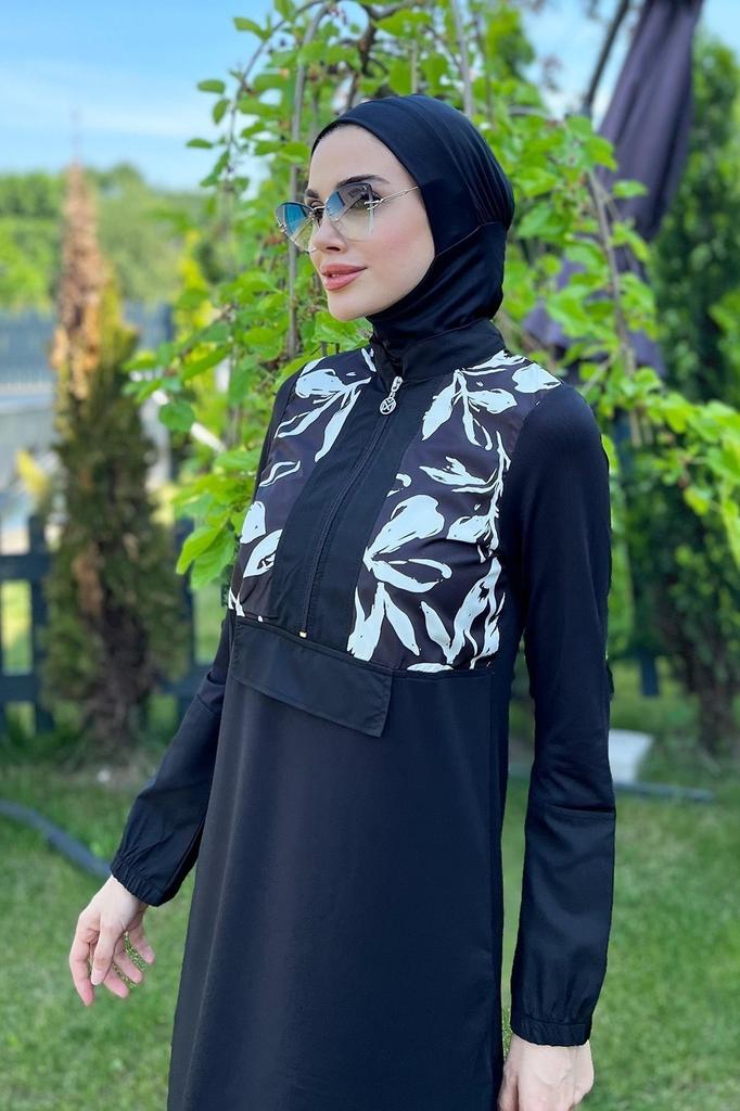 Женский Мусульманский Скромный Исламский Полный Чехол Буркини Пляжный Купальный Костюм Купальники Хиджаб Пляжная Одежда Купальник 