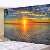 Beautiful Sunset Tapestry Reed Landscape Wall Tapestry Home Bedroom Living Room Decoration Wall Art