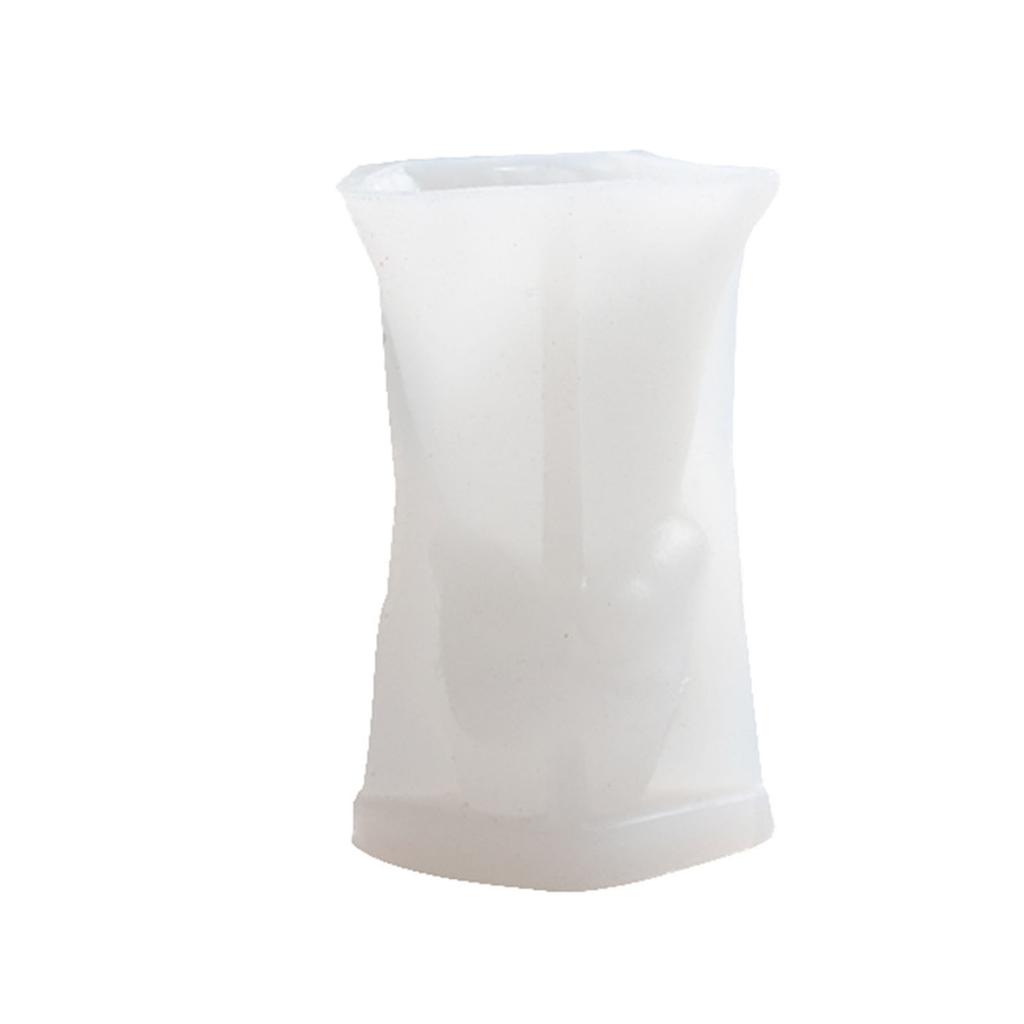 Маленькая девочка держит книгу, силиконовая форма для свечей, формы для чтения ангелов для изготовления свечей, литье мыла из смолы, пасхальный домашний декор