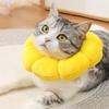 Protective Cat Collar for Neck Wound Protections Flower Elizabethan Circle Collar for Dogs Cats Post Surgery Recovery