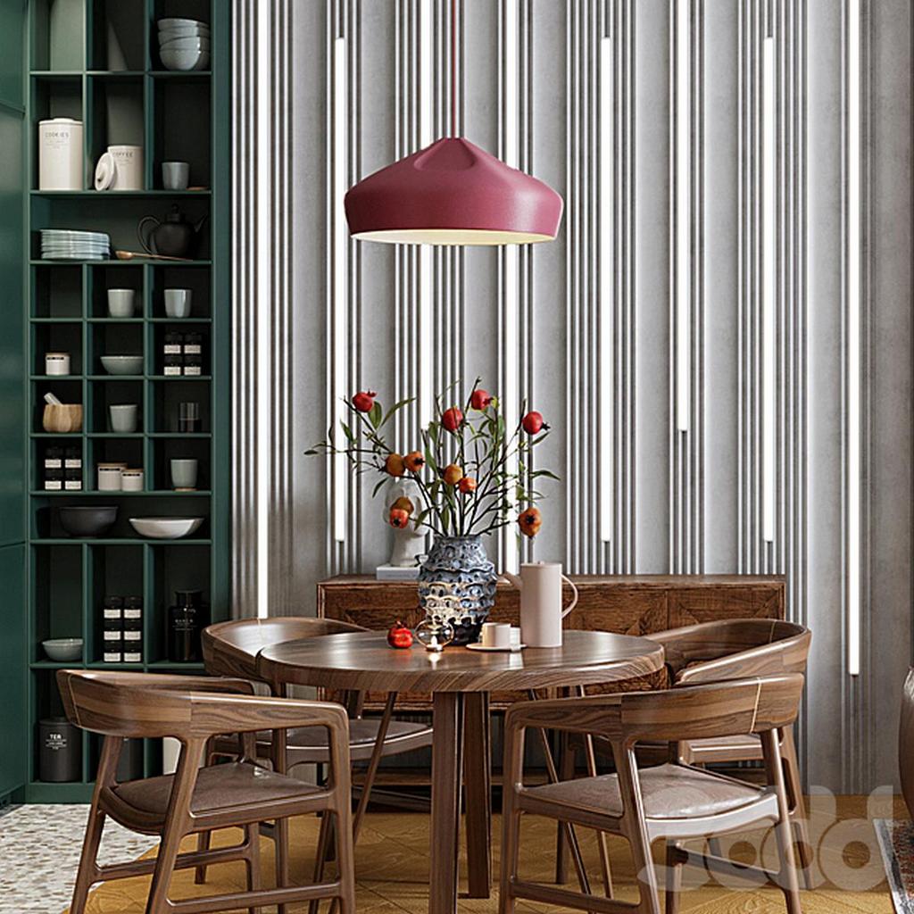 3D Wall Panel Mold for Gypsum, Plaster or Concrete Tile for Decorative Wall Panels 'Fusion'