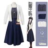 Anime Spy×Family Yor Forger Cosplay Costumes White Coat Skirt Set Wig Necklace Yor Briar Earrings Headwear Daily Dress Outfit