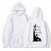 Men's Cotton Hoodie For Autumn Winter With "WEIR" Acronym & Cute Shark Graphic, Perfect For Trendy Cold - Weather Style