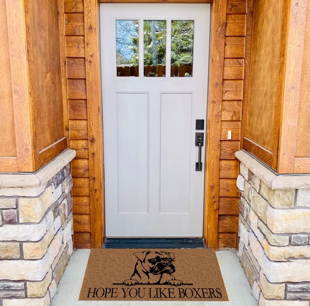 Hope You Like Boxers Doormat for Entrance Anti-slip Rubber Floor Mats Ins Style Porch Rug Outdoor Door Mat Home Decor Carpet