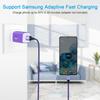 6-футовый кабель для Samsung Galaxy Z Flip 7 FE 6 5 4 3, Z Fold 7 6 5 4 3 5G, A56 A36 A26, Шнур для быстрой зарядки телефона, Провод USB A на C для S25 Edge