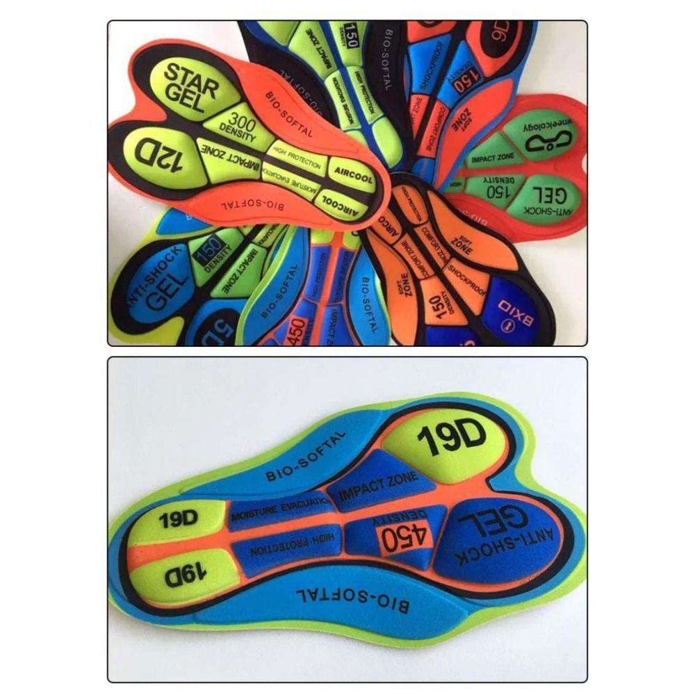12D 19D 20D Cycling Pants Pad Breathable Hole Bicycle Seat Cushion Outdoor Sports