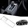 Vlookee Toyota Harrier 80 Series Shift Panel Cover Interior Panel Satin Silver Console Switch Panel Cover Made of ABS Design Interior Parts Custom