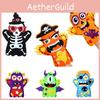 Halloween Puppet Gift For Kids Handmade Diy Material Pack For Kindergarten Dress Up Props