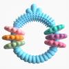 Игрушка для питомца Игрушка для собаки TPR Морковь Суккулент Грызение Прорезывание зубов Кольцо Набор