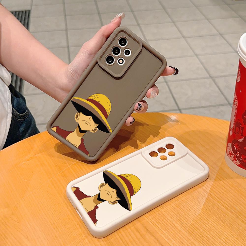 Модный квадратный лестничный чехол для телефона Luffy для Realme OPPO Reno VIVO Infinix Tecno Oneplus, полное покрытие камеры, противоударный защитный резиновый чехол