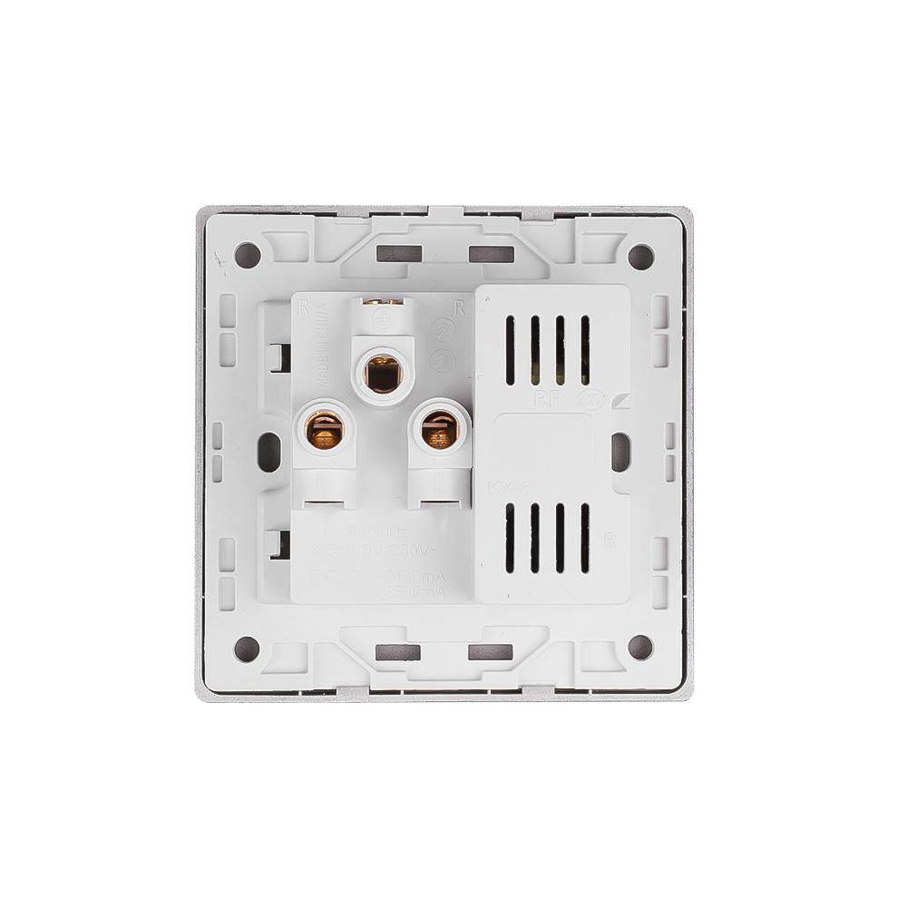 86 Тип Настенный двойной USB-порт для зарядки 5-луночная универсальная розетка Умный дом Адаптер зарядного устройства 2100 мА Электрическая розетка