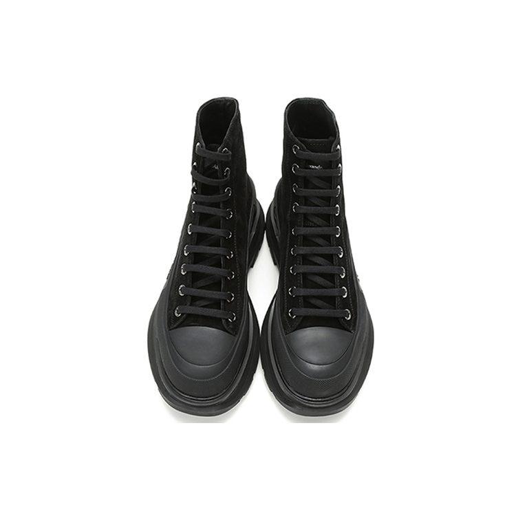 Alexander Mcqueen Ботинки на тракторной подошве Triple Black 627206WHBGU1081