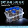 Transparent Insulin Vial Storage Case 3/5/7/10 ML Pill Vial Cooling Case  Pill Organizer