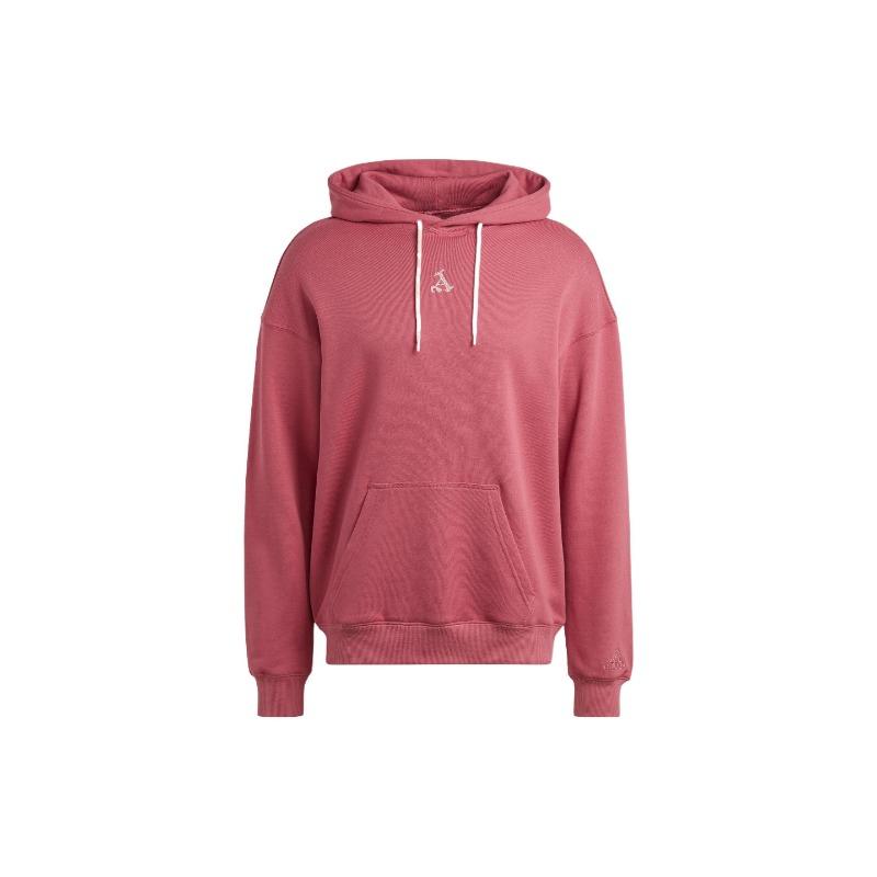 adidas Однотонная толстовка с логотипом Мужские толстовки Rock-Pink HT4457