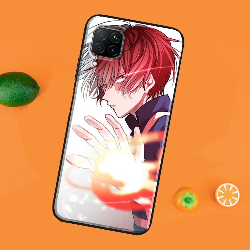 Чехол для телефона аниме Shoto Todoroki для Huawei P40 Lite P20 P30 Pro Nova 5T P Smart Z 2019 2021 Honor 50 10i 8X 9X