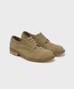 Firenze Atelier [Red Sole] Contemporary Wrinkle Derby 1600 [Ash Beige Suede]