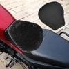 Motorcycle Accessories Universal Seat Cover Coral Fleece Antislip Shock Absorbing Cushion for Custom Bike Comfort