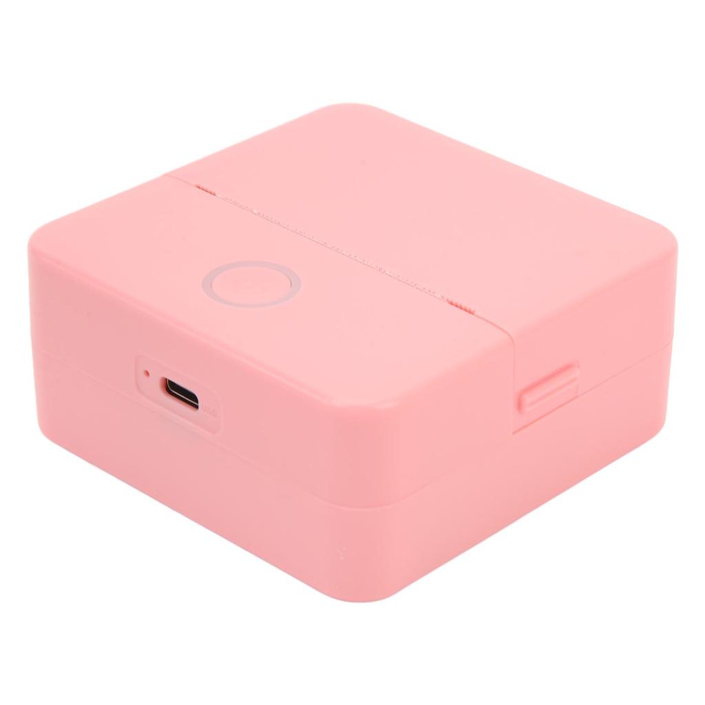 Мини портативный термопринтер карманный принтер без чернил с приложением для фотографий в стиле ретро