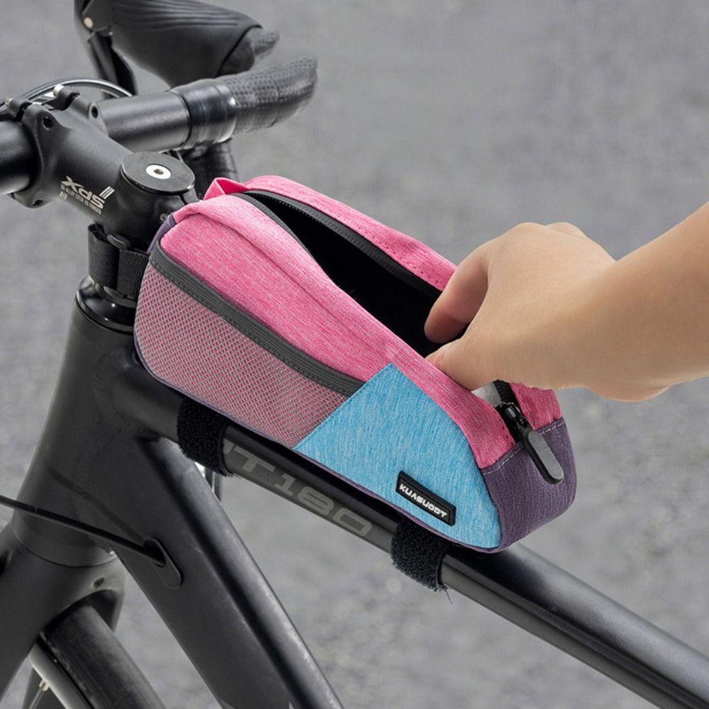 Waterproof Bicycle Top Tube Bag Large Capacity MTB Pouch  Cycling Accessories